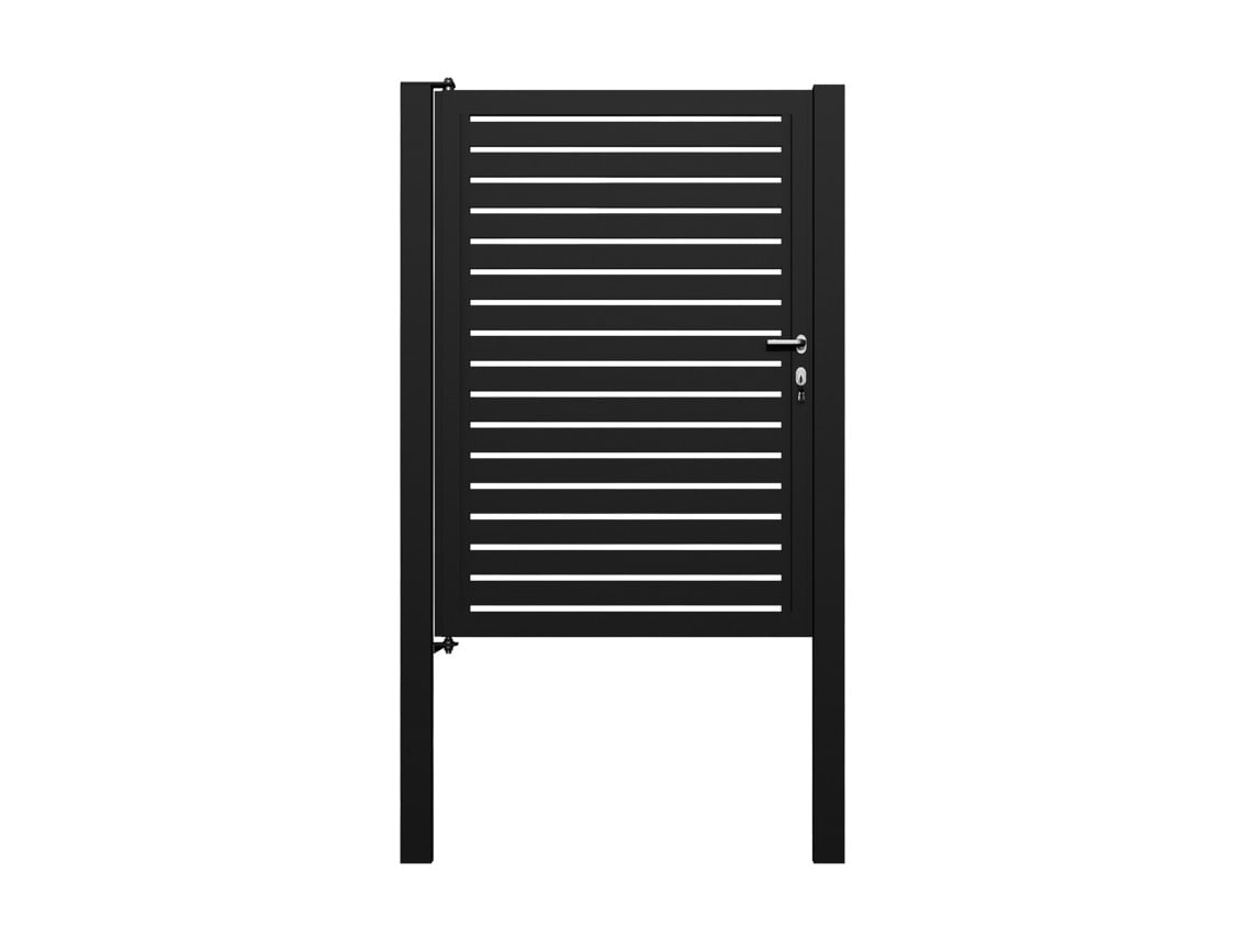 Horizontal Slat Pedestrian Gates