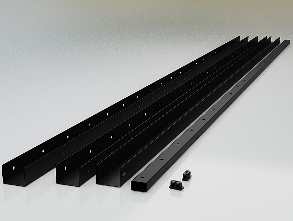 Louvered Fence Frames