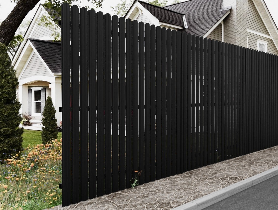 High-grade Picket Fence Black
