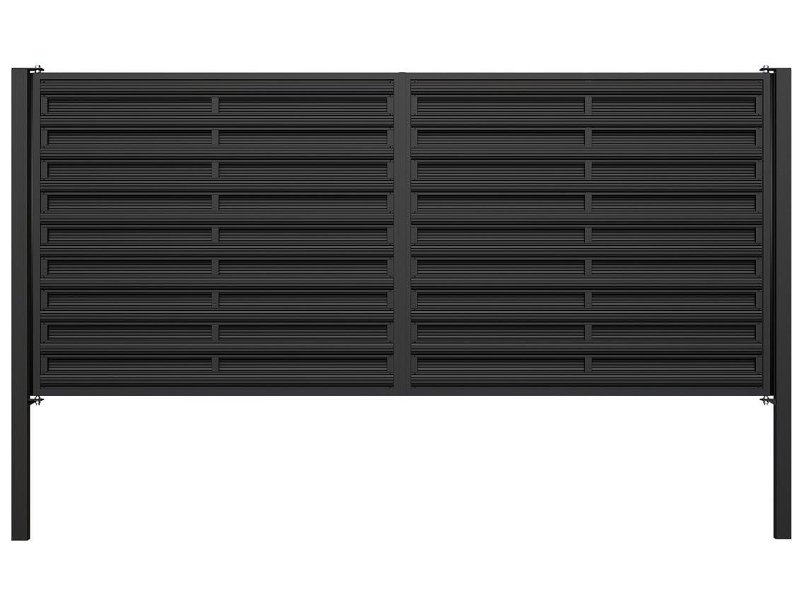 Horizontal Picket Siwng Gates - Horizontal Picket Swing Gates with Posts