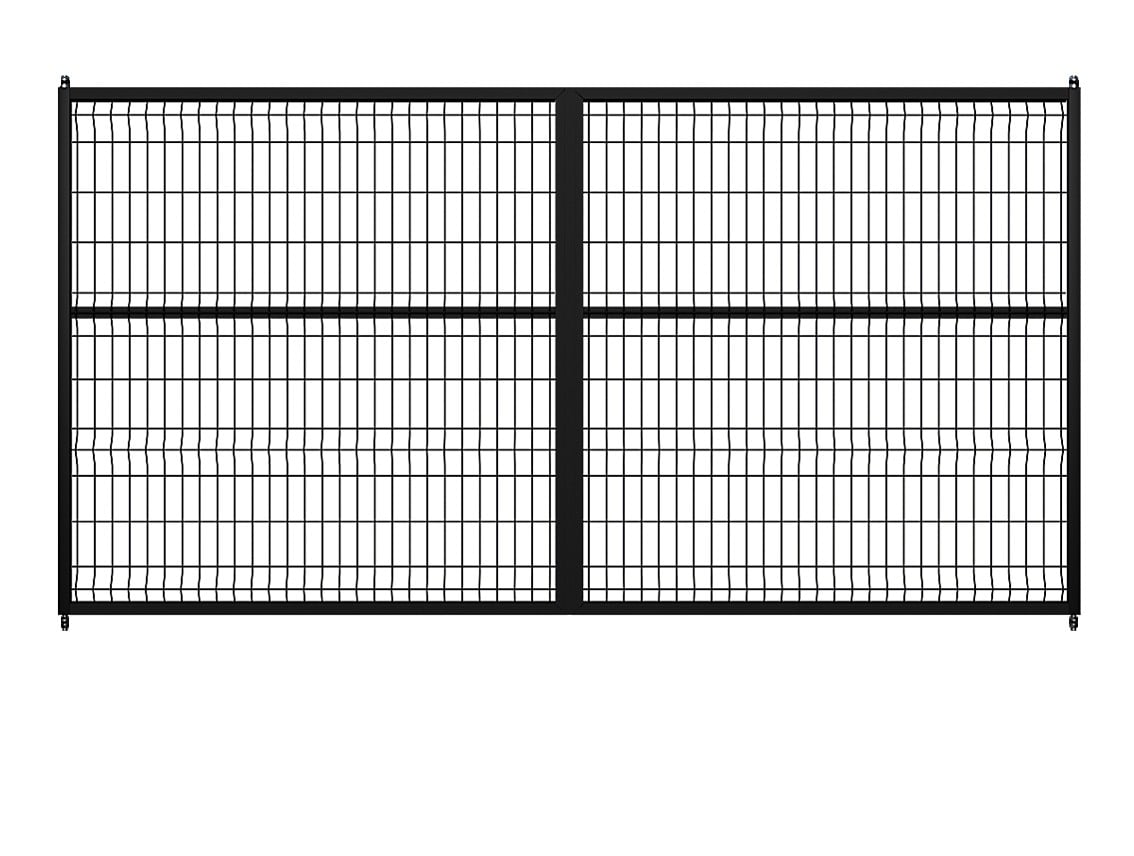 Welded Wire Swing Gates without Posts