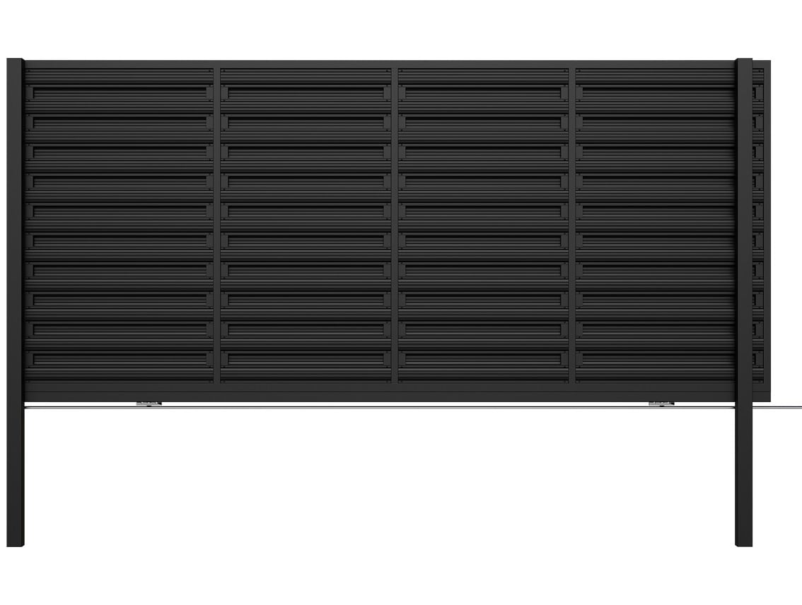 Horizontal Picket Sliding Gates