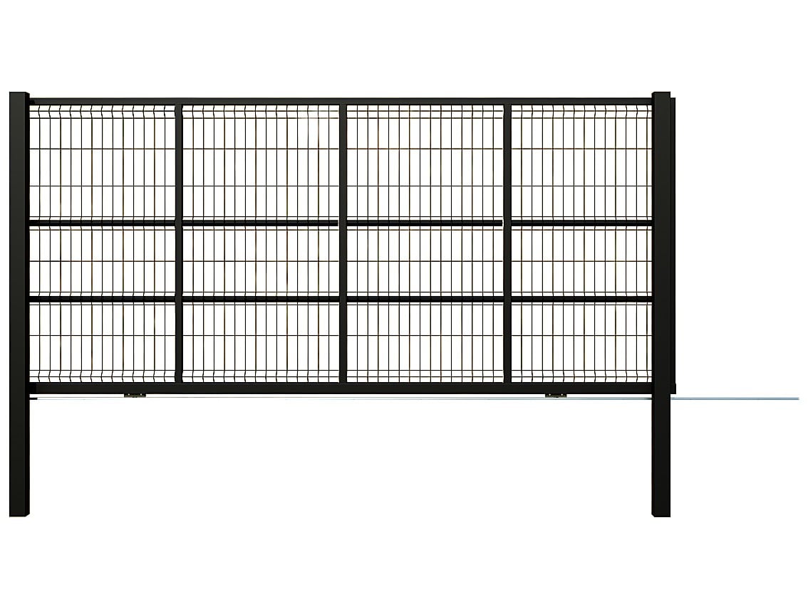 Custom Welded Wire Sliding Gates