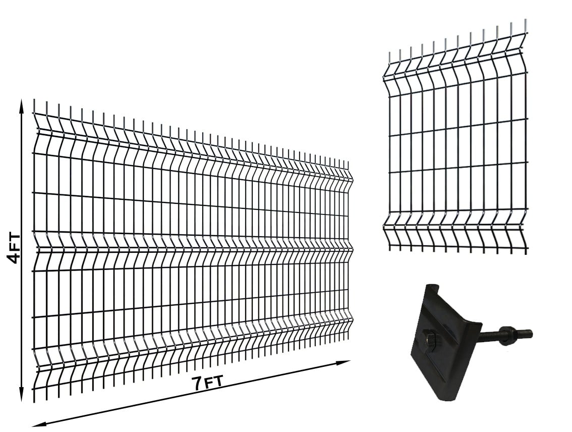 Welded Wire Fences Black - Welded Wire Black